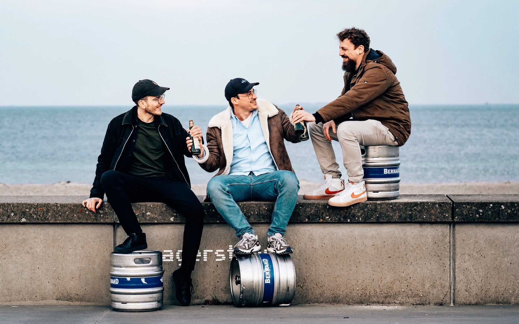 De tre stiftere og ejere af Beer Bros - passionerede importører af tjekkisk øl