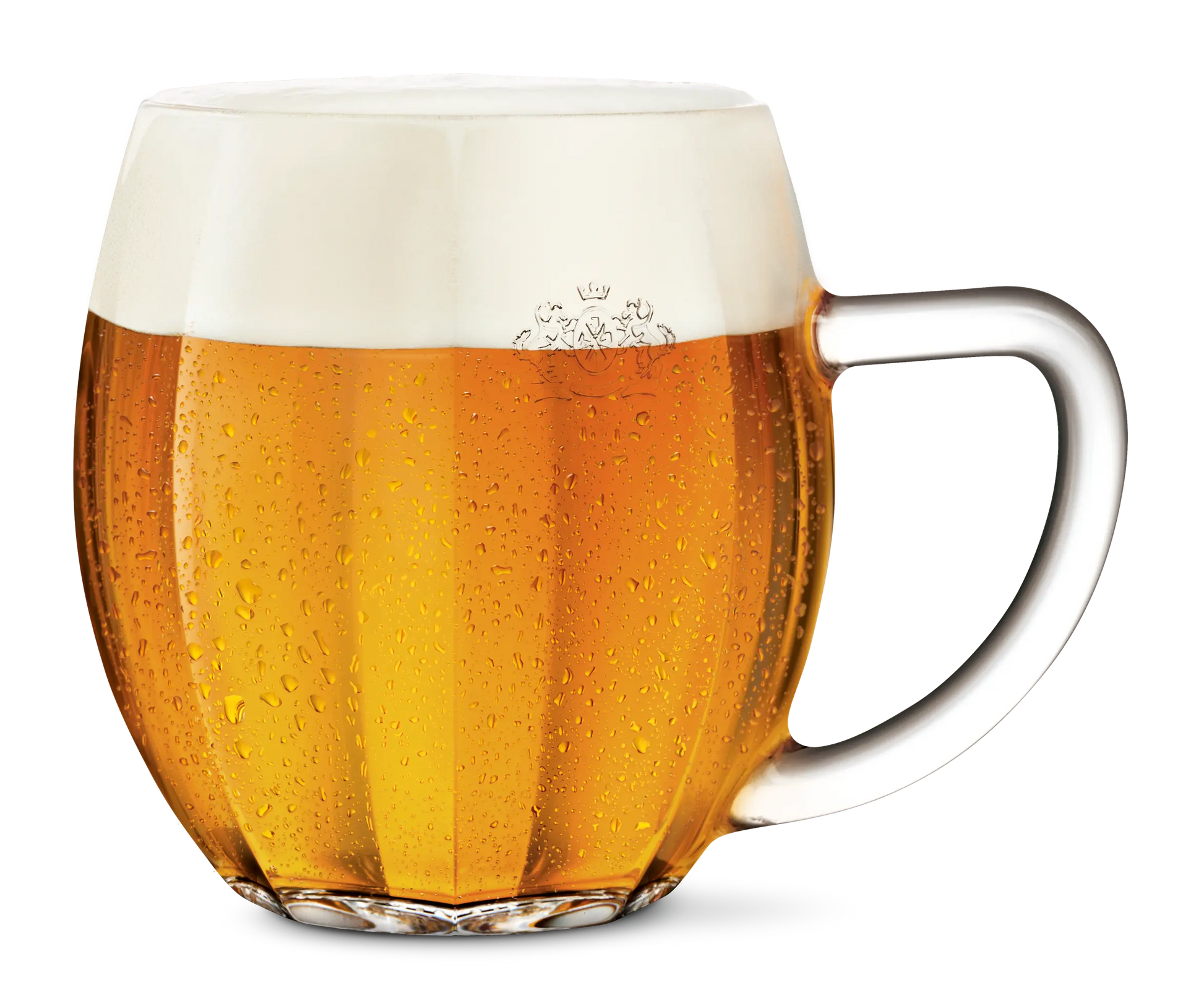 Bernard Exclusive Tjekkisk Ølkrus fyldt med kold pilsner og flot skumkrone